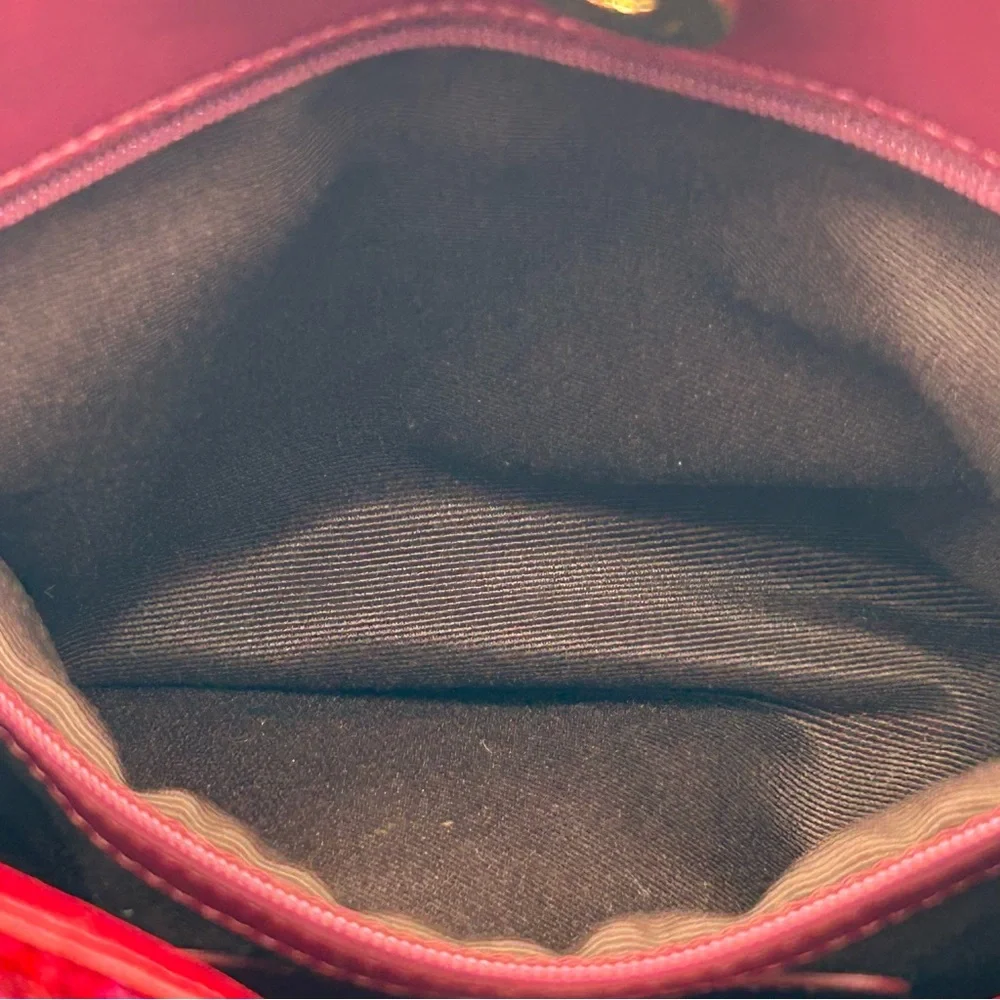 Vintage Coach Y2K Magenta Tweed Shoulder Bag - Picture 16 of 16